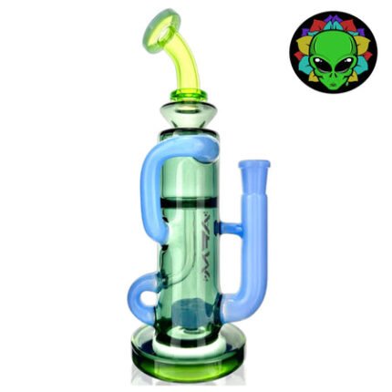 AFM Glass TX104 Recycler Bong - 10in