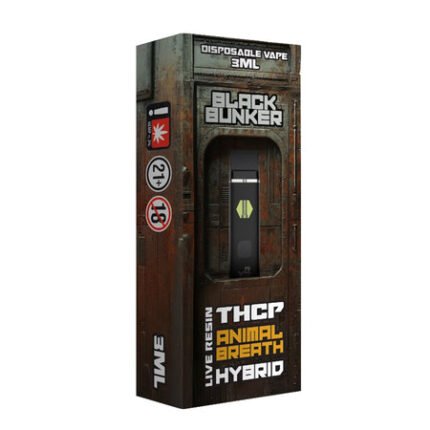 Black Bunker THC-P Live Resin Vaporizer - 3000mg