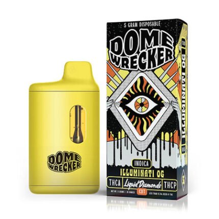 Dome Wrecker THC-A Vaporizer - 5000mg