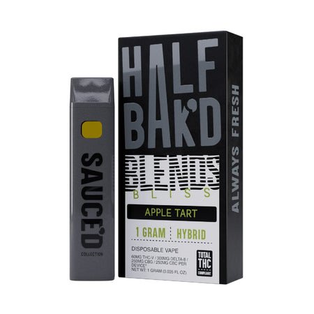 Half Bakd Bliss Blend THC Vaporizer - 1000mg Half Bakd Bliss Blend THC Vaporizer - 1000mg