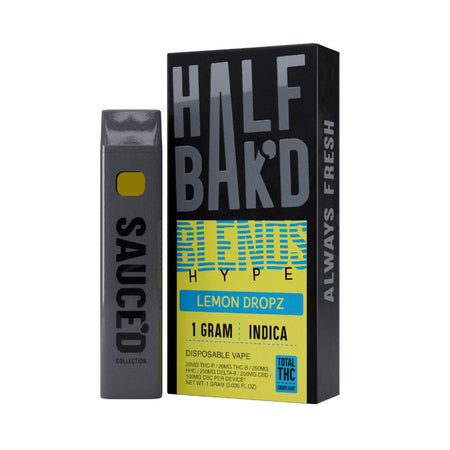 Half Bakd Hype Blend THC Vaporizer - 1000mg Half Bakd Hype Blend THC Vaporizer - 1000mg