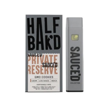 Half Bakd Sauced THC Private Reserve Vaporizer - 1000mg