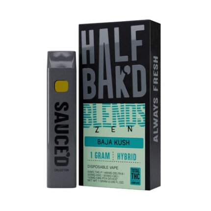 Half Bakd Zen Blend THC Vaporizer - 1000mg