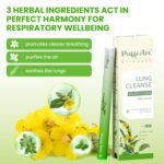 Herbal Diffuser Pen, Lung Cleanse Diffuser with Mullein, Thyme & Mint for Better Breathing, All Natural Swap - 600 Uses, 1 Diffuser, 1 Pack