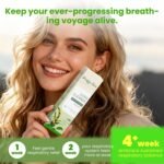 Herbal Diffuser Pen, Lung Cleanse Diffuser with Mullein, Thyme & Mint for Better Breathing, All Natural Swap - 600 Uses, 1 Diffuser, 1 Pack