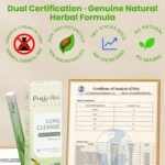 Herbal Diffuser Pen, Lung Cleanse Diffuser with Mullein, Thyme & Mint for Better Breathing, All Natural Swap - 600 Uses, 1 Diffuser, 1 Pack