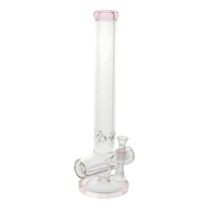 Huge Pink Inline Flex Bong - 17in