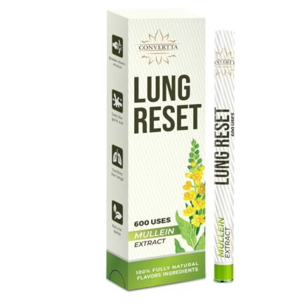 Lung Detox Mullein Diffuser Pen | Natural Mullein Leaf | Lung Health & Detox | Herbal Mullein Diffuser Pen 600 Uses