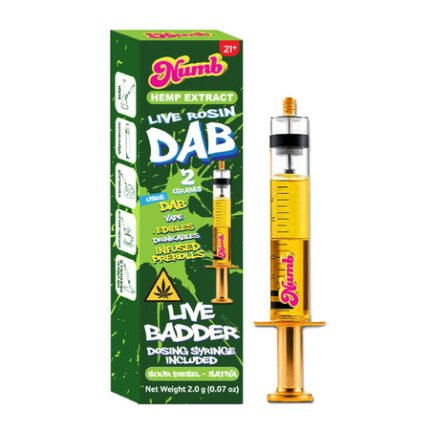 Numb Dab THC-A Rosin Syringe - 2000mg