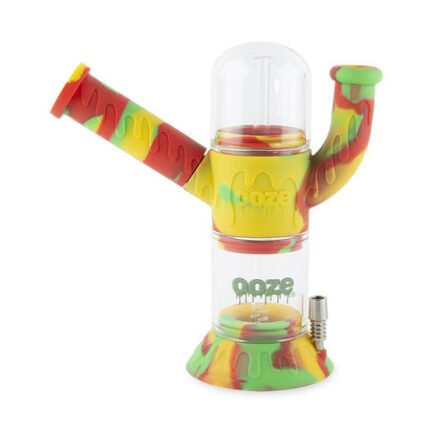Ooze Cranium 4-in-1 Silicone Water Pipe n Nectar Collector - 8.5 inches