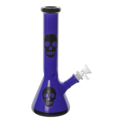 Skeletal Beaker Bong - 10in
