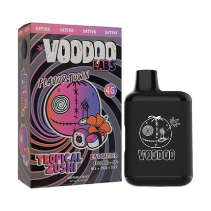 Voodoo Flavortown Live Badder THC-A Vaporizer - 4000mg